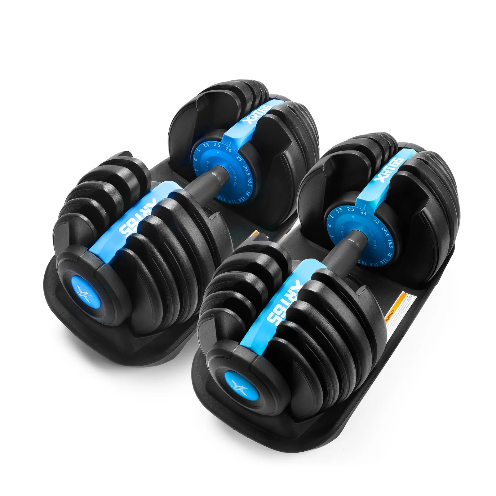XRT65 Adjustable Dumbbells Set of 2 | 2.5Kgs – 24Kgs